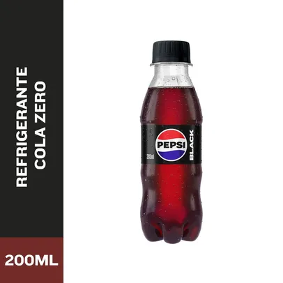 [Regional] Refrigerante Zero Açúcar Pepsi Black Garrafa 200ml