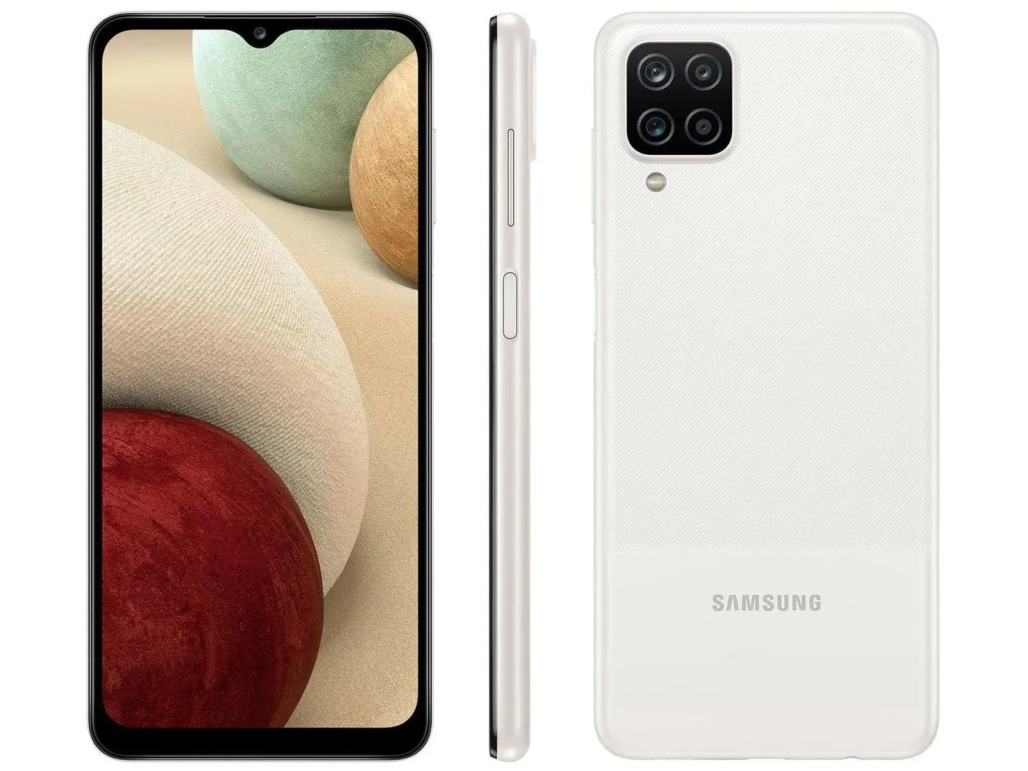 Imagem do produto Samsung Galaxy A12 64 GB Branco 4 GB Ram