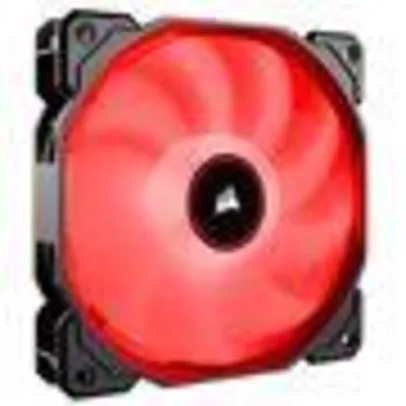 Cooler Fan Corsair AF120, 120mm, LED Vermelho, Preto - CO-9050080