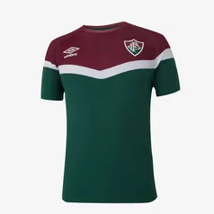 Camisa Fluminense Treino 23/24 Umbro Masculina - Verde + Vinho TAM: M ou G