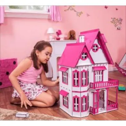 [AME 50%] Casa de Bonecas Escala Polly Modelo Mirian Sonhos - Darama R$ 123