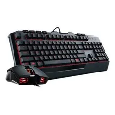 Teclado e Mouse Gamer Cooler Master Devastator II Led Vermelho SGB-3031-KKMF1-BR - R$140