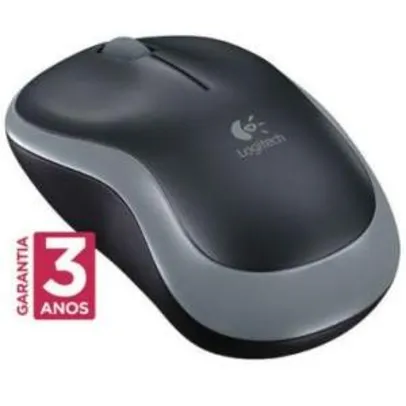 [Ricardo Eletro] Mini Mouse sem Fio com Nano Receptor M185 Cinza Logitech por R$ 30