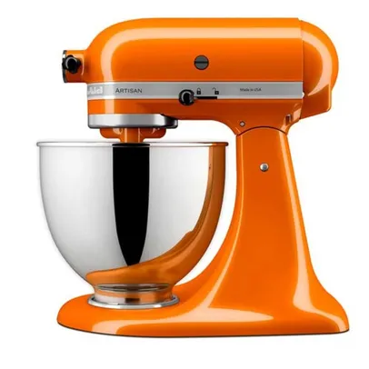 Batedeira Planetária Artisan KitchenAid Stand Mixer com 04 Batedores Honey - KEA35AHANA