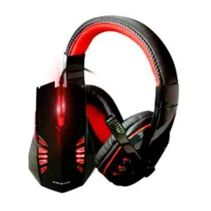 [Game 7] Headset Gamer TecDrive F1 + Mouse Gamer TecDrive Xfire 3200 DPI - R$34