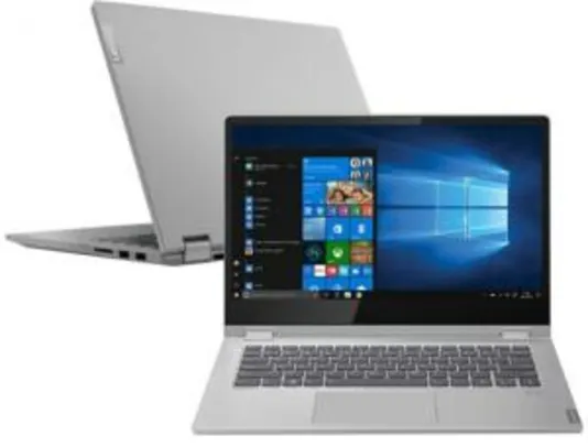Notebook 2 em 1 Lenovo Ideapad C340-14IWL - Intel Core i5 4GB SSD 128GB Touch Screen 14”