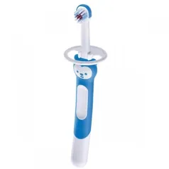 Escova de Dente para Bebês MAM Training Brush Azul com 1 unidade