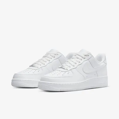 Tênis Nike Air Force 1 '07 Masculino  Triple White [37 ao 46]