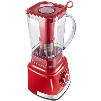 Liquidificador Britânia Blq1300 Turbo 1200W Com 12 Velocidades Vermelho 220V