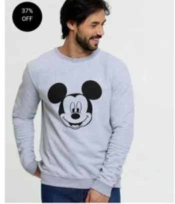 Blusão Masculino Moletom Mickey Disney