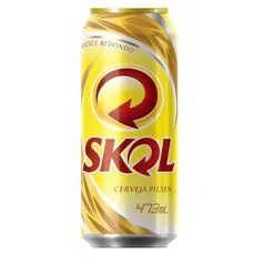 [LEVE 12] Cerveja skol latão 473ML