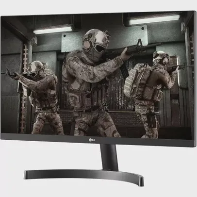 Monitor Gamer LG 23.8 ips 75 Hz Full HD 1ms FreeSync hdmi vesa - 24ML600M