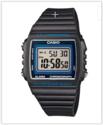 Relógio Masculino Digital Casio W-215H-8AVDF - Preto | R$ 110