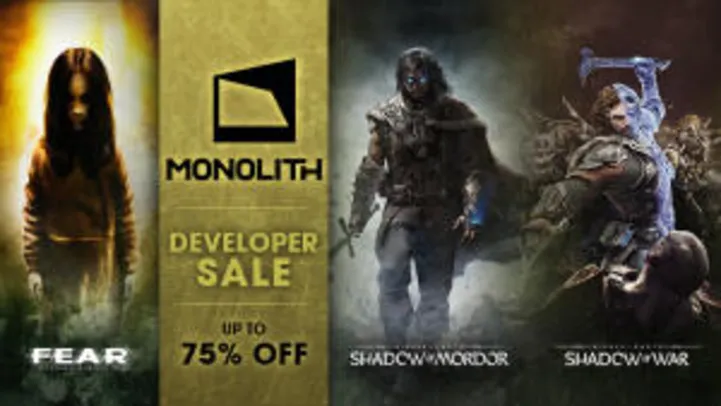 [Steam] Monolith Developer Sale - PC (Até 75% OFF)