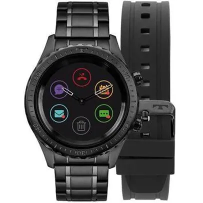 Smartwatch Technos Connect Duo Preto P01AB/4P | R$809