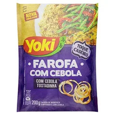 Farofa com Pedaços de Cebola Yoki 200g