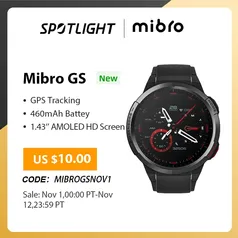 [Lançamento] Mibro GS Smartwatch