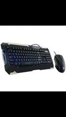 Teclado e Mouse Thermaltake Commander COMBO KB-CMC-PLBLPB-01 | R$138