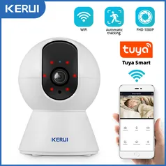 Câmera de Monitoramento Kerui Tuya 1M IP 