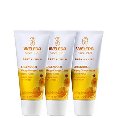 Kit Weleda Baby Calêndula - Cremes para Assaduras 3x75ml