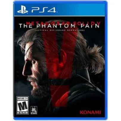 Jogo Metal Gear Solid - The Phantom Pain PS4