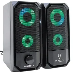 Caixa de Som Gamer Husky Gaming Storm, RGB, 6W, USB/P2