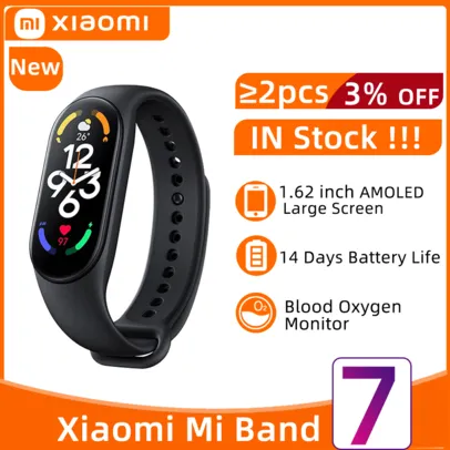 Smartband Xiaomi Mi Band 7 - versão Chinesa