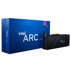 Placa de Vídeo Intel Arc A750 Graphics, 8 GB GDDR6, Ray Tracing - 21P02J00BA