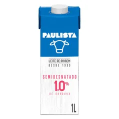 Leite Semidesnatado Paulista 1L