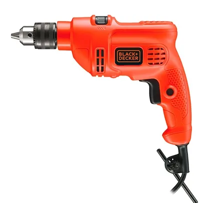 Furadeira de Impacto Black &amp; Decker 3/8&quot; 560W TM500BR 110V