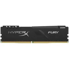 Memória DDR4 Kingston HyperX Fury, 8GB 3200MHz, Black, HX432C16FB3/8