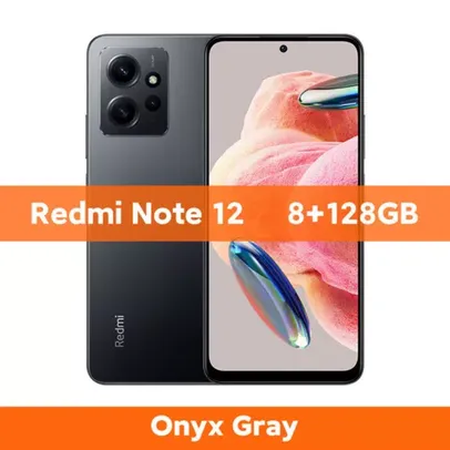 Smartphone Xiaomi Redmi Note 12 4G Versão Global 8G+128G