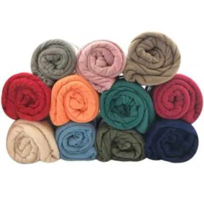 Manta Cobertor Solteiro Microfibra Soft | R$30