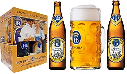 [PRIME] Kit Cerveja HB Oktoberfest - 2 gfs 500 ml + 1 caneca 1 500Ml