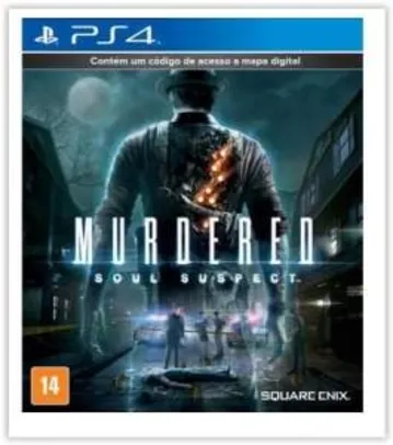 [FNAC ] PS4 MURDERED SOUL SUSPECT - Square Enix por R$ 60
