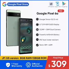  Smartphone Google pixel 6a 5g 128GB 6gb