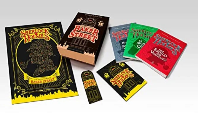 (Pré-venda) Box - Sherlock Holmes e os Irregulares de Baker Street | R$35