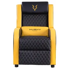 Poltrona Gamer Husky Gaming Storm, Reclinável, Amarelo - HGMA060 R$1000