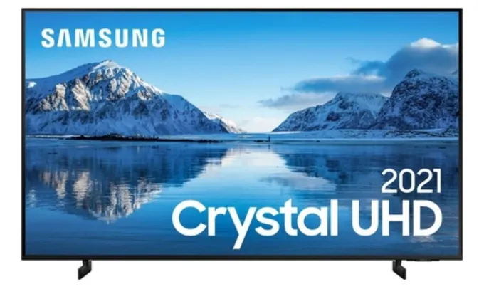 Smart TV Crystal UHD Samsung 4K 55" 55AU8000