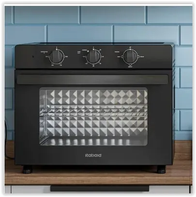 Forno Elétrico Midi de Bancada Itatiaia 46L - 127V - Preto 