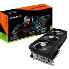 Placa de Vídeo NVIDIA Gigabyte GeForce RTX 4090 Gaming OC, 24GB, GDDR6X, DLSS Ray Tracing - GV-N4090GAMING OC-24GD