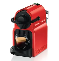 Cafeteira Inissia Vermelha 110v| Máquina de Café| Nespresso