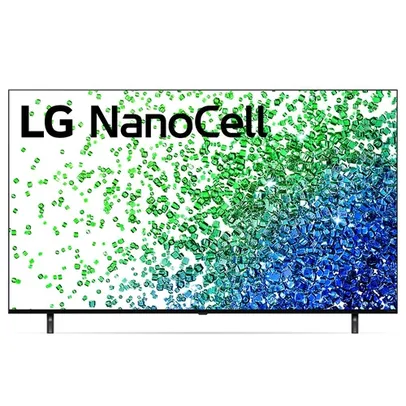 Smart TV LED 55” LG 55NANO80 4K NanoCell 4x Hdmi 2.0 Inteligência Artificial Thinqai Smart Magic Goo