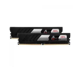 Memória DDR4 Geil EVO Spear Phantom Gaming (AMD), 16GB (2x8GB), 3200MHz, Black, GASF416GB3200C16BDC - IMP