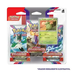 Triple Pack Pokémon Smoliv Escarlate E Violeta 2 Evolução Em Paldea