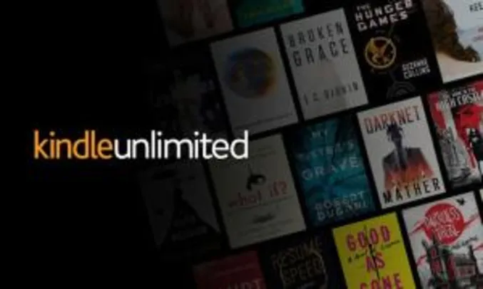 3 meses de Kindle Unlimited por R$2