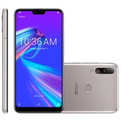 Smartphone Asus ZenFone Max Shot, 64GB, 4G, Câmera Tripla, Prata - ZB634KL | R$ 869