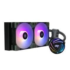 Water Cooler Aigo Galaxy AT240, RGB, 240mm, Preto, AT240