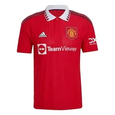 Camisa 1 do Manchester United 22/23 adidas - Masculina (Tam. P)