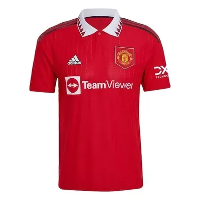 Camisa 1 do Manchester United 22/23 adidas - Masculina (Tam. P)